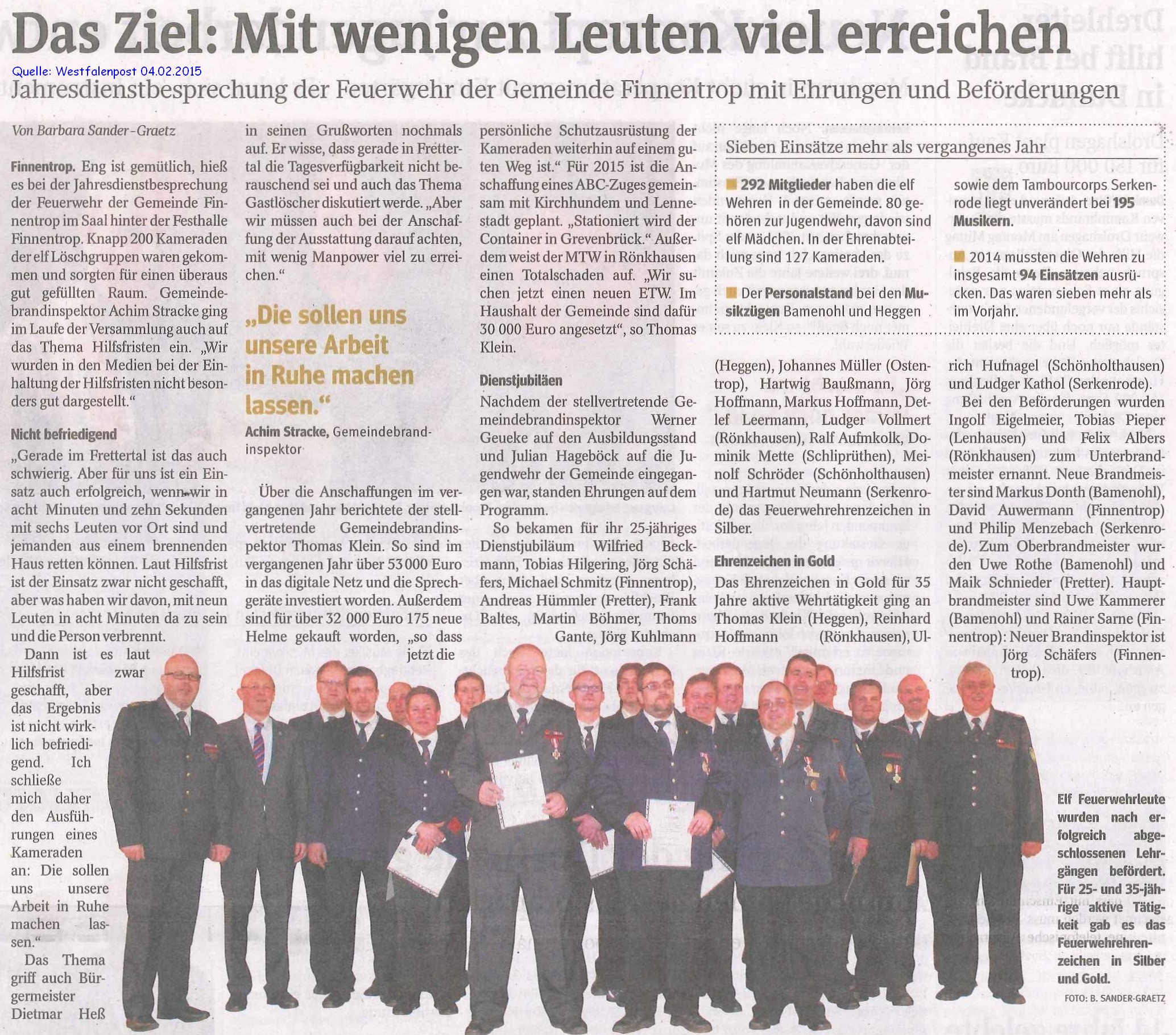 2015 02 04 WP Das Ziel Mit wenigen Leuten viel erreichen