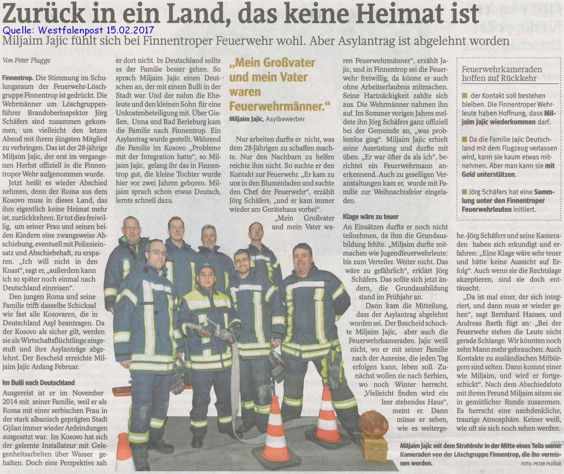 2017 02 15 Zurueck in ein Land das keine Heimat ist Text
